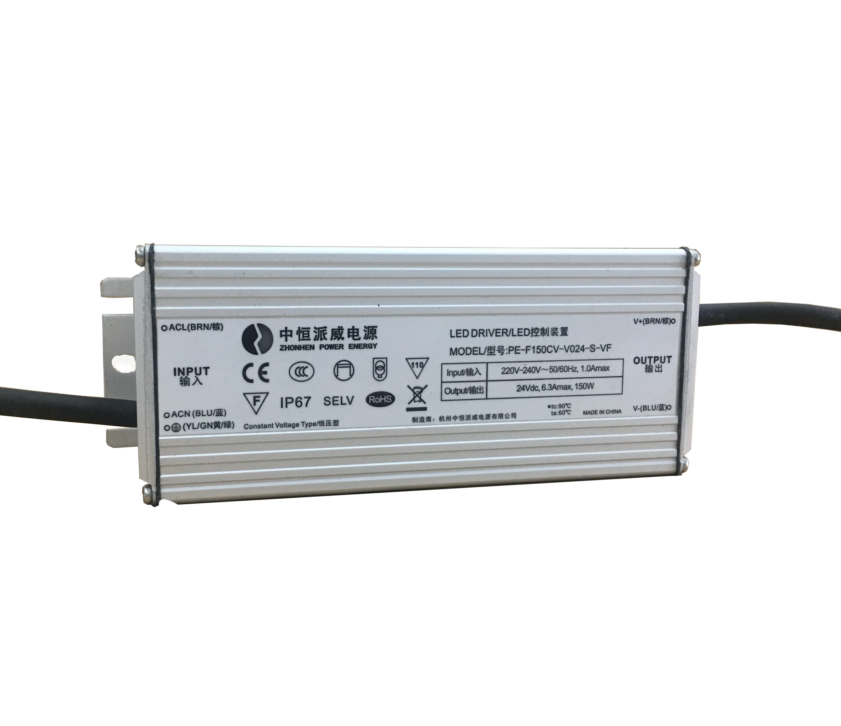 Constant Current IP67 with PFC Series